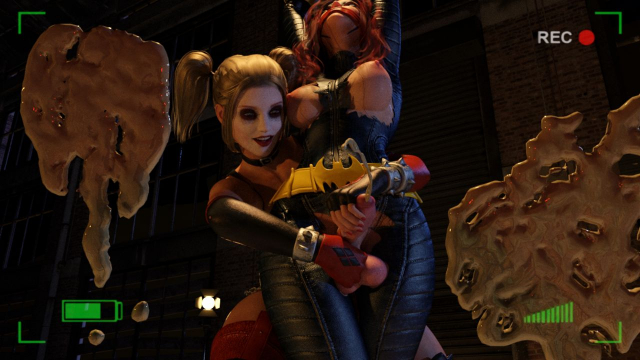 batgirl+harley quinn