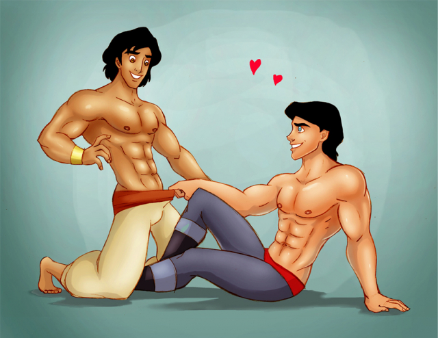 aladdin (character)+prince eric