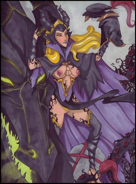 maleficent+princess aurora