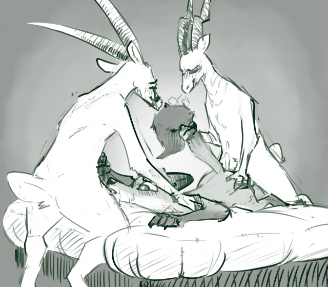 bucky oryx-antlerson+nick wilde+oryx+pronk oryx-antlerson