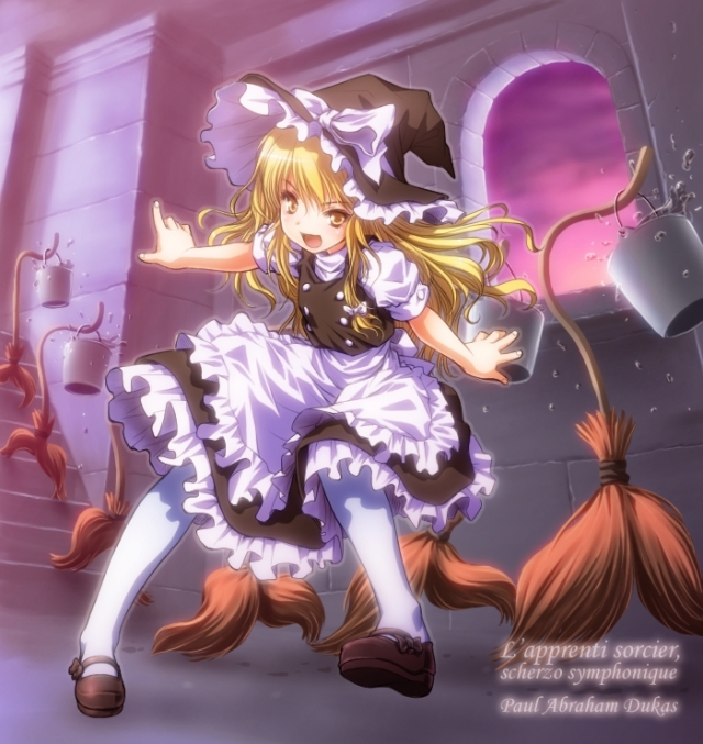 kirisame marisa+mickey mouse