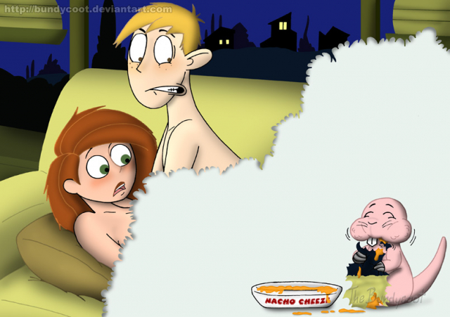 kimberly ann possible+ron stoppable+rufus