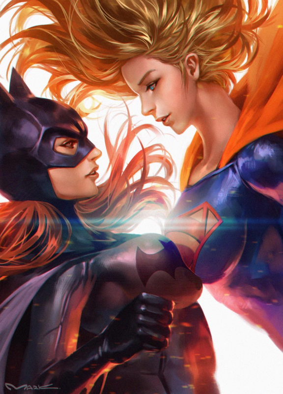 batgirl+supergirl