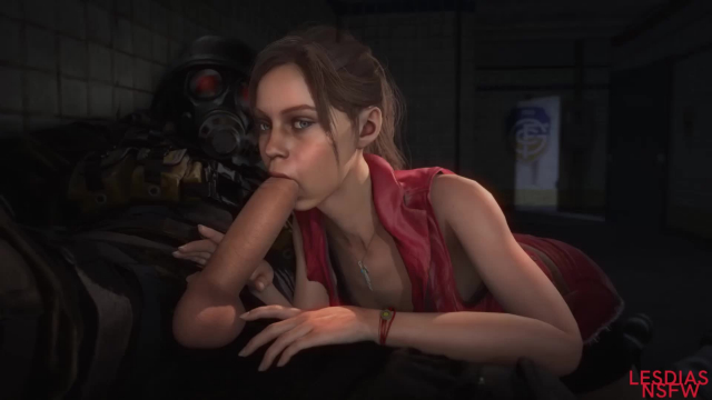 claire redfield+hunk