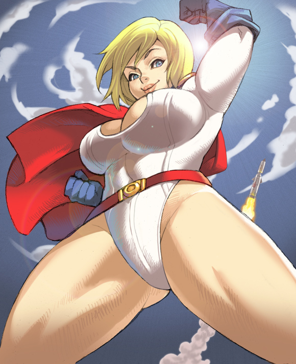 kara zor-l+karen starr+power girl