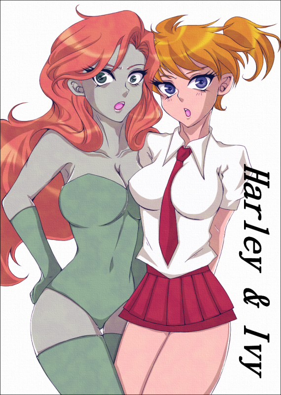 harley quinn+poison ivy