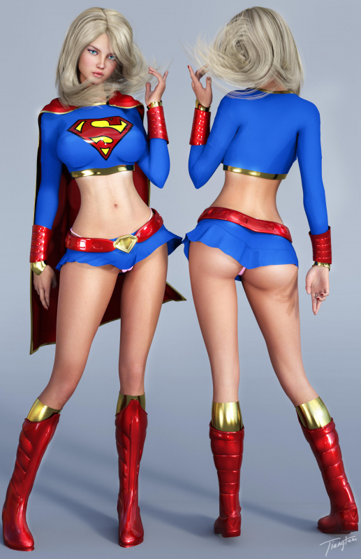 kara zor-el+supergirl