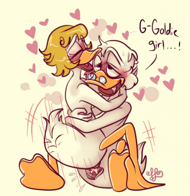 glittering goldie+goldie o'gilt+scrooge mcduck