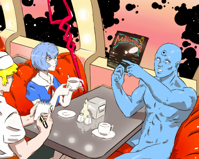 ayanami rei+dr. manhattan