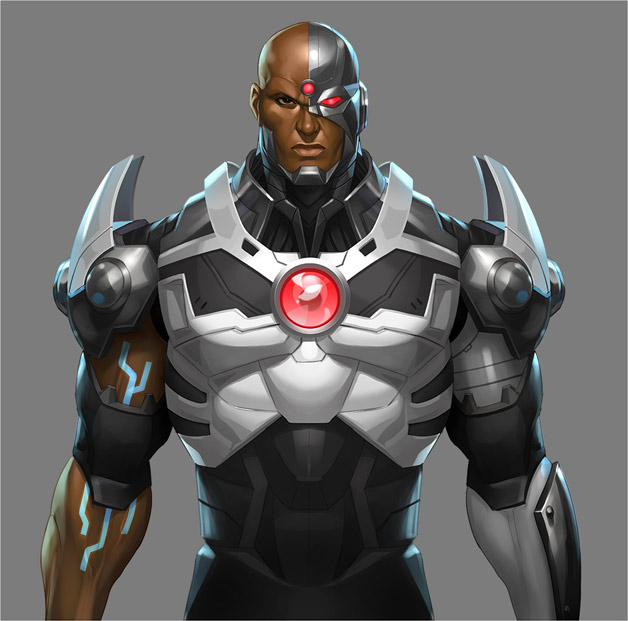 cyborg (dc)+victor stone