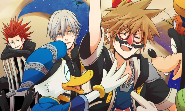 donald duck+goofy+lea (kingdom hearts)+riku+sora (kingdom hearts)