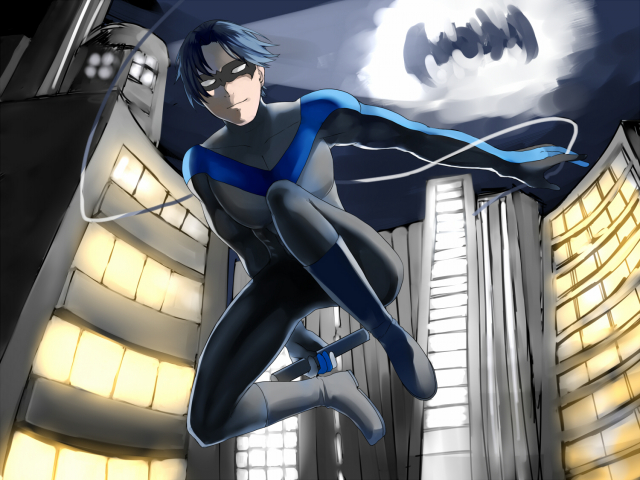 dick grayson+nightwing