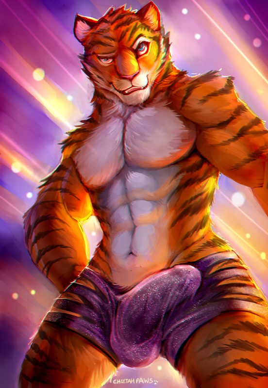 stripper tiger (zootopia)