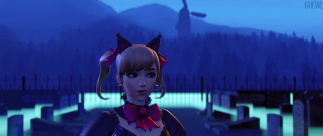 black cat d.va+d.va