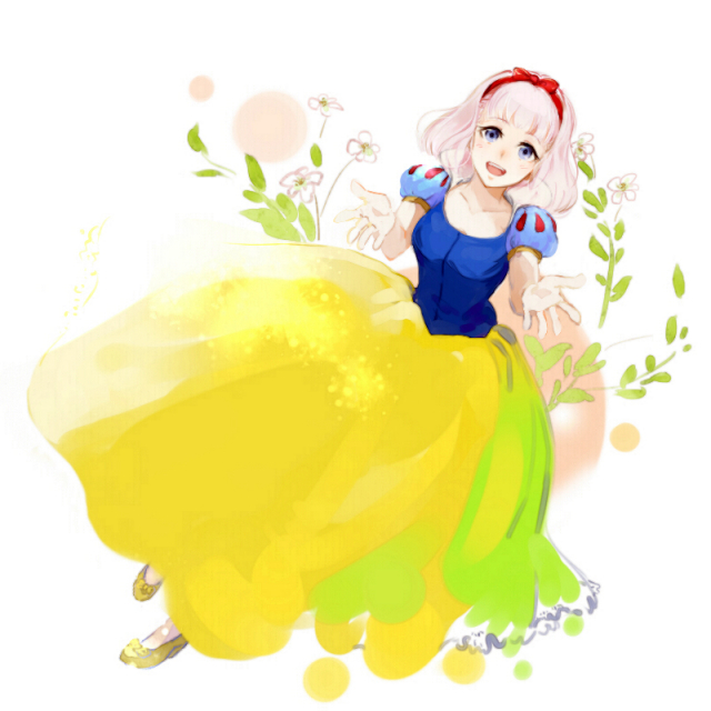 lemrina vers envers+snow white (disney)