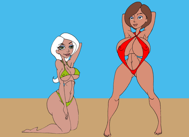 elastigirl+helen parr+mirage (the incredibles)