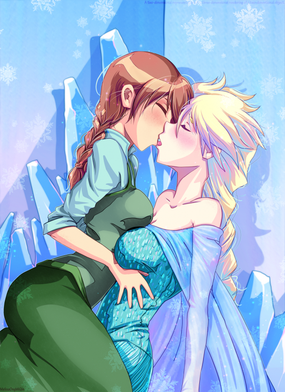 anna (frozen)+elsa (frozen)