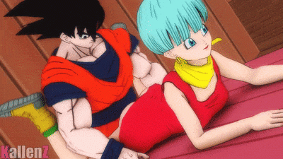 bulma briefs+son goku