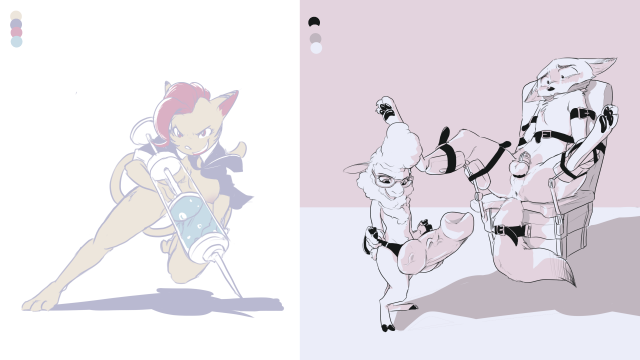 dawn bellwether+nick wilde