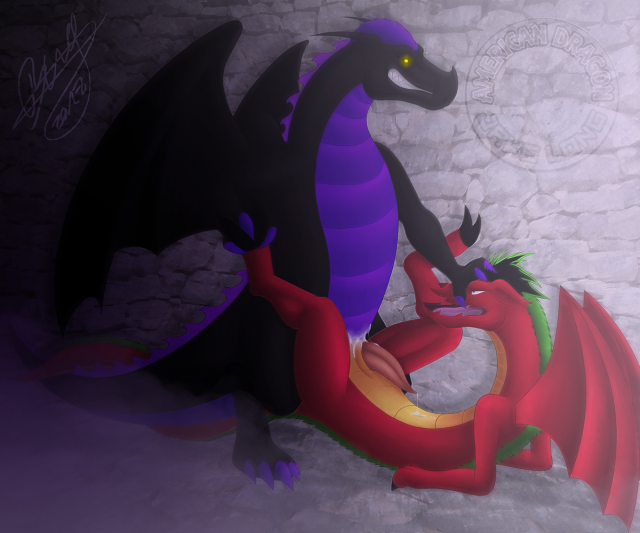 dark dragon (american dragon)+jake long