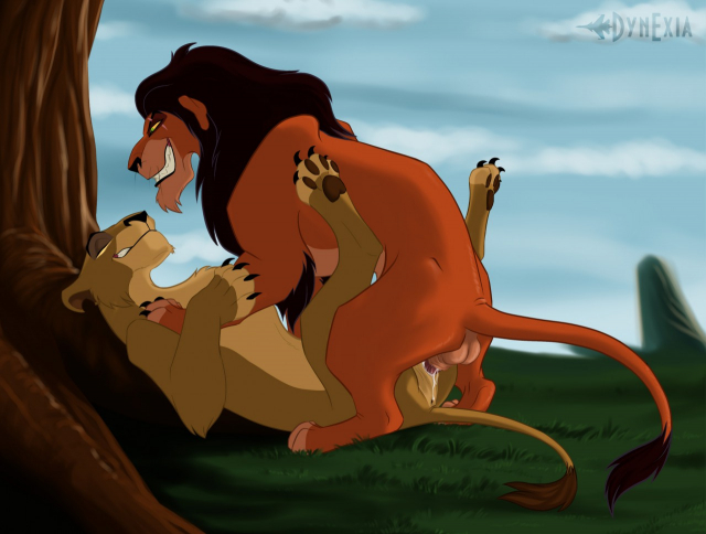 scar (the lion king)+zira