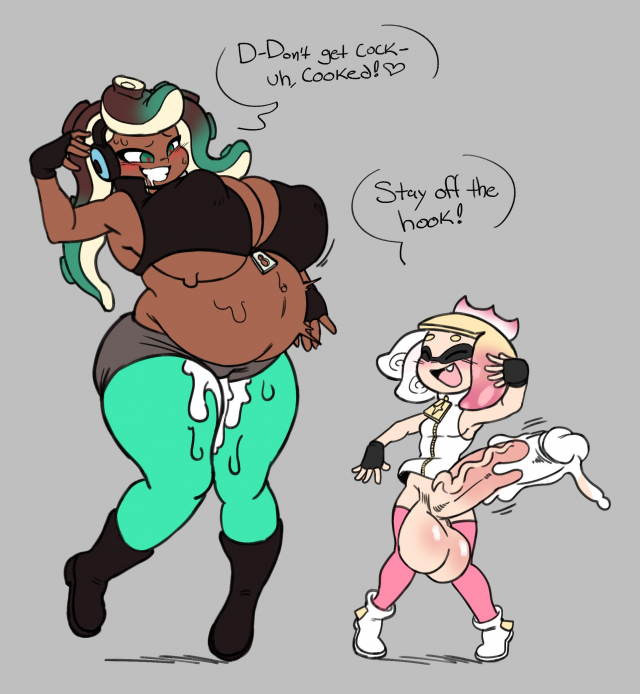 inkling+marina (splatoon)+pearl (splatoon)