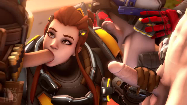 brigitte+hanzo+mccree+soldier 76