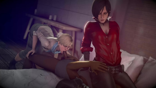 ada wong+sherry birkin