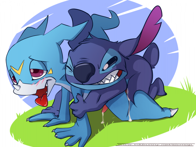 digimon (species)+experiment (species)+stitch+veemon