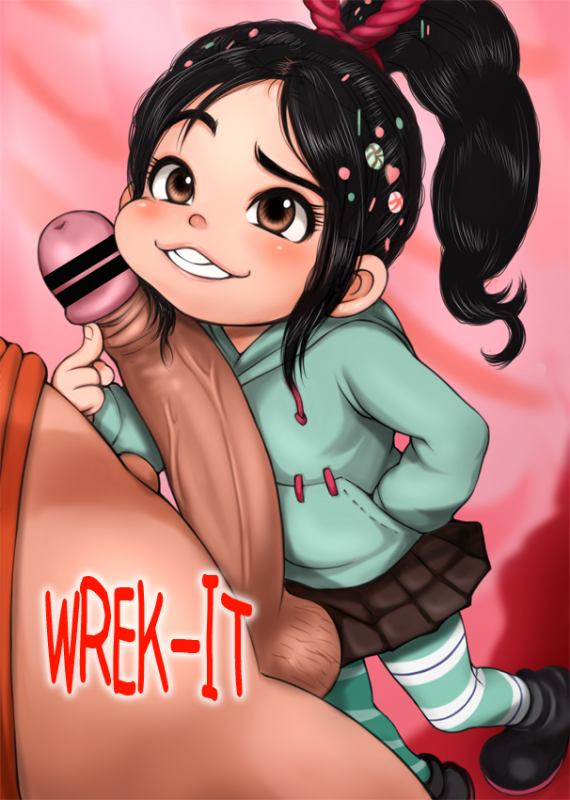 vanellope von schweetz+wrc-it ralph (character)