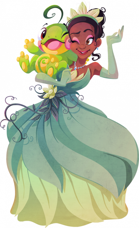politoed+tiana+tiana (the princess and the frog)