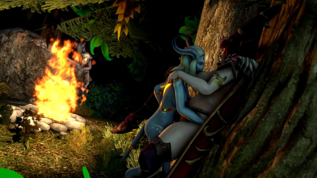 alexstrasza+blood elf+draenei+lightforged draenei+lylly