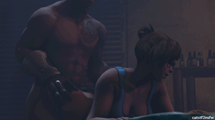 hanzo+mei (overwatch)