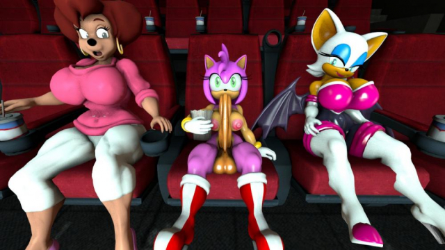 amy rose+peg pete+rouge the bat