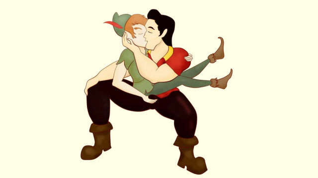 gaston+peter pan (character)