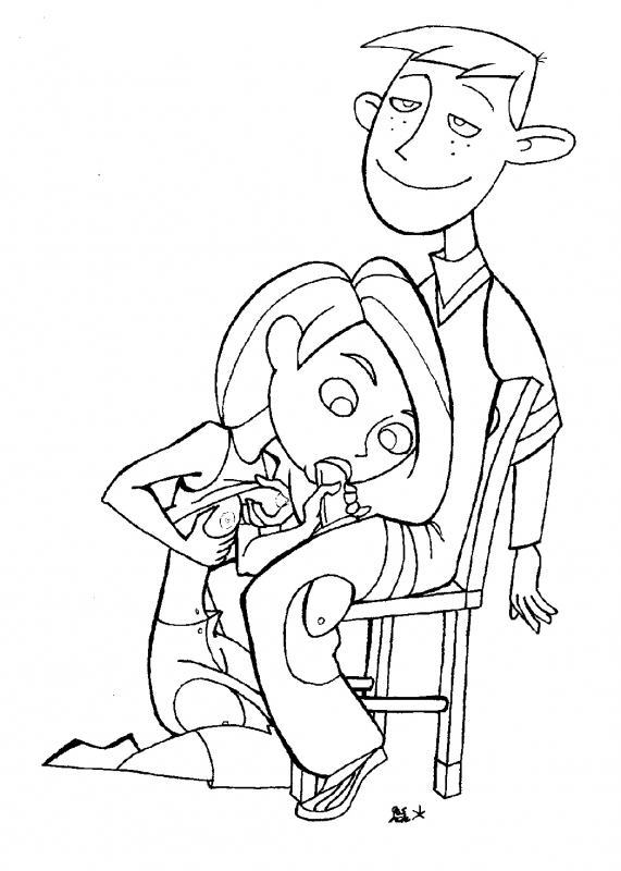 kimberly ann possible+ron stoppable