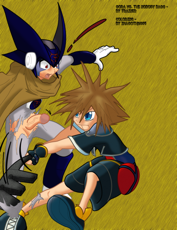 bass (mega man)+sora