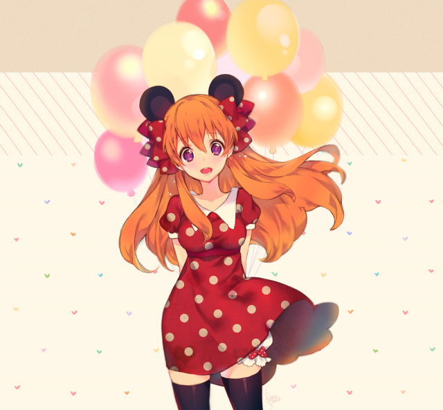 minnie mouse+sakura chiyo