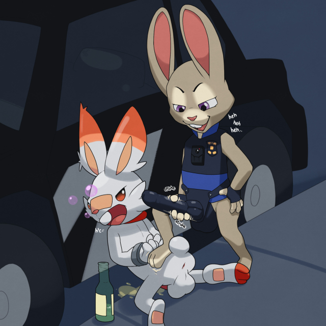 judy hopps+pok�mon (species)+scorbunny