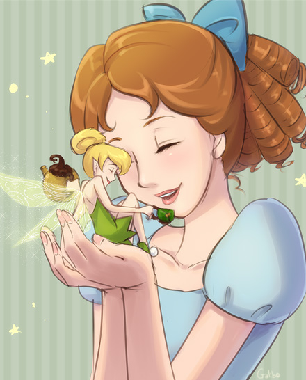 tinker bell (disney)+wendy darling