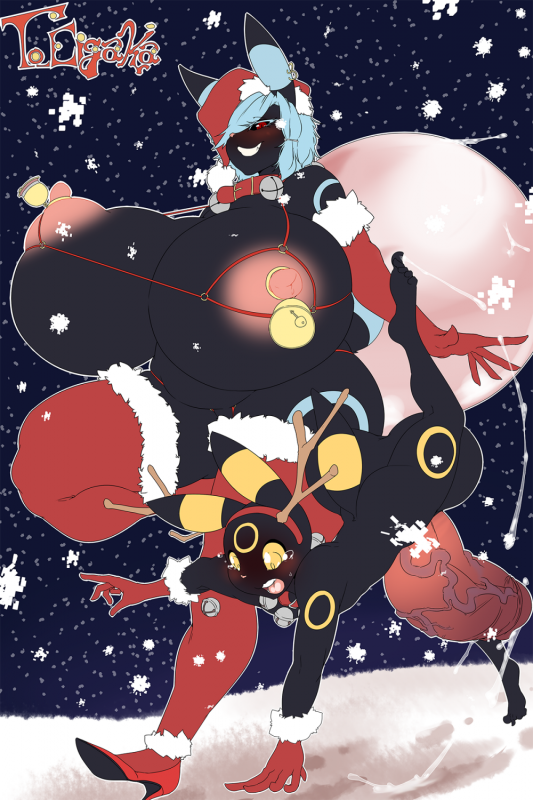 eeveelution+lucy (aikega)+pok�mon (species)+umbreon