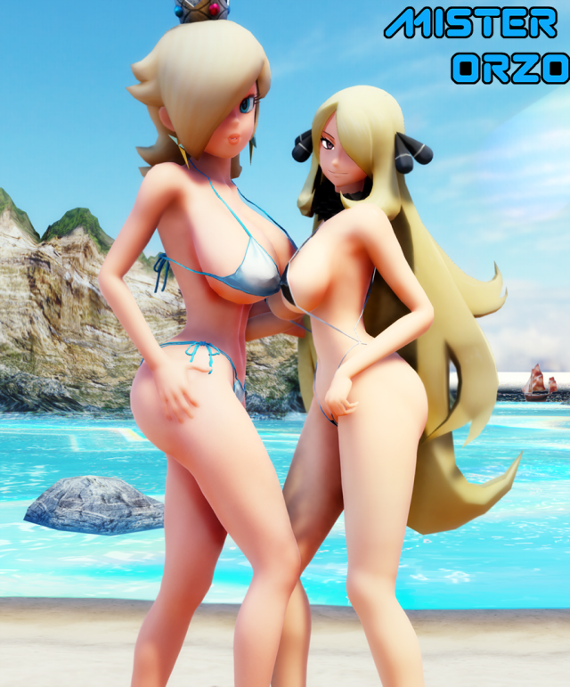 cynthia (pokemon)+princess rosalina