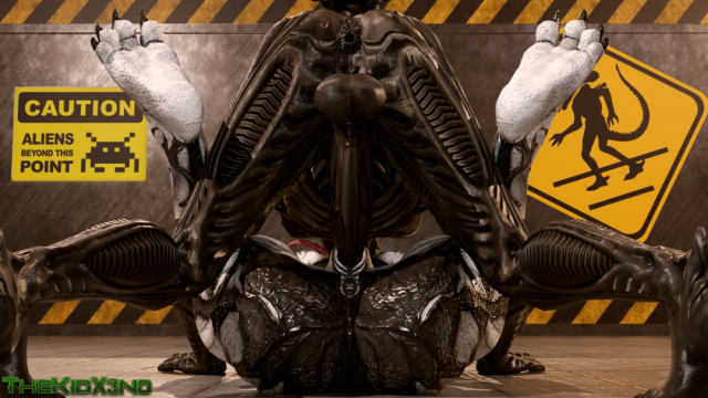 oc+syx (thekidxeno)+xenomorph