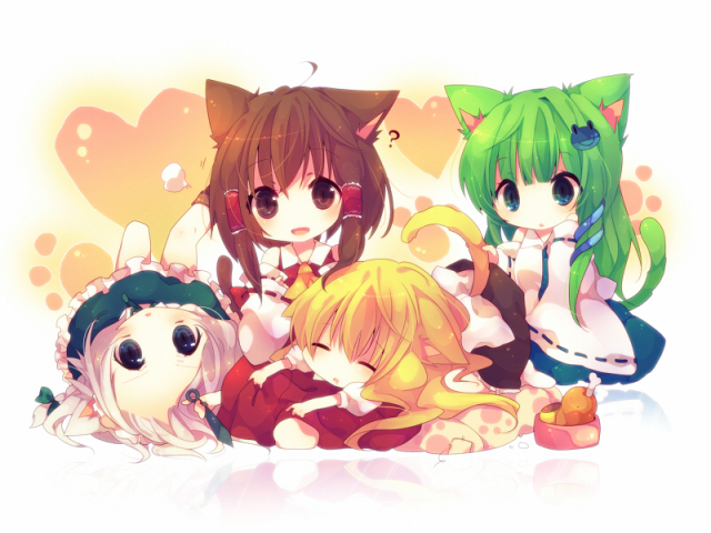 hakurei reimu+izayoi sakuya+kirisame marisa+kochiya sanae