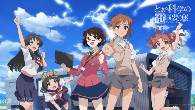 misaka mikoto+sakuraha ai+saten ruiko+shirai kuroko+uiharu kazari