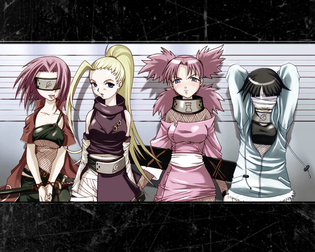 haruno sakura+hyuuga hinata+temari+yamanaka ino