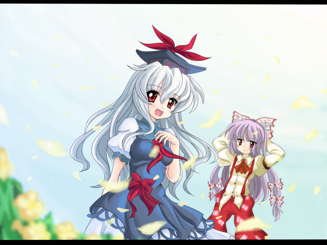 fujiwara no mokou+kamishirasawa keine