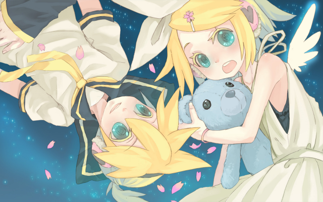 kagamine len+kagamine rin