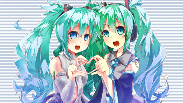 hatsune miku+hatsune miku (append)