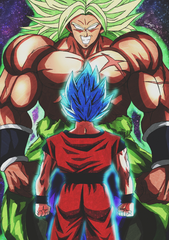 broly+son gokuu